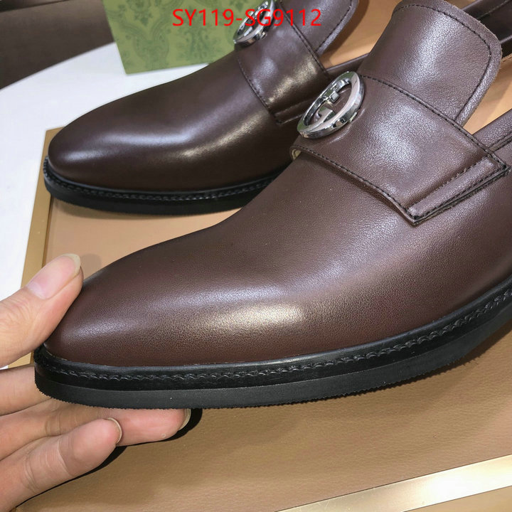 Men Shoes-Gucci high quality replica designer ID: SG9112 $: 119USD