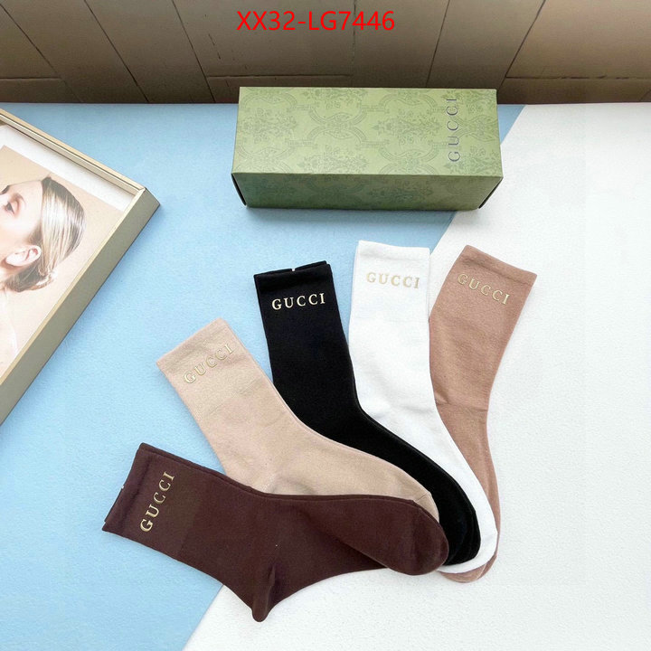 Sock-Gucci high ID: LG7446 $: 32USD