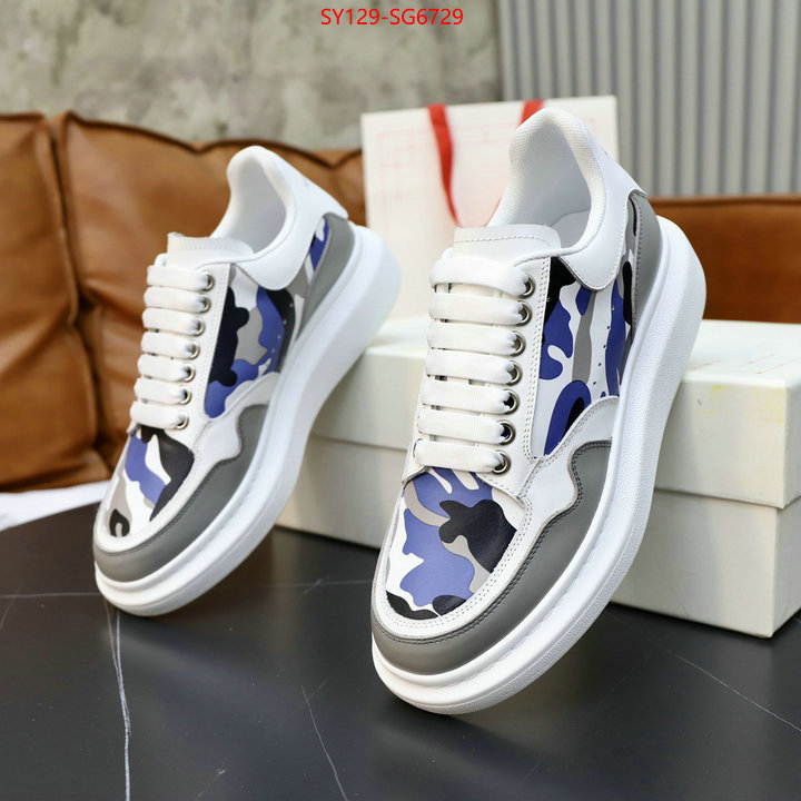 Men Shoes-Alexander McQueen replica 2023 perfect luxury ID: SG6729 $: 129USD