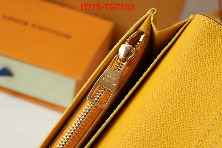 LV Bags(TOP)-Wallet buy the best replica ID: TG7588 $: 75USD,