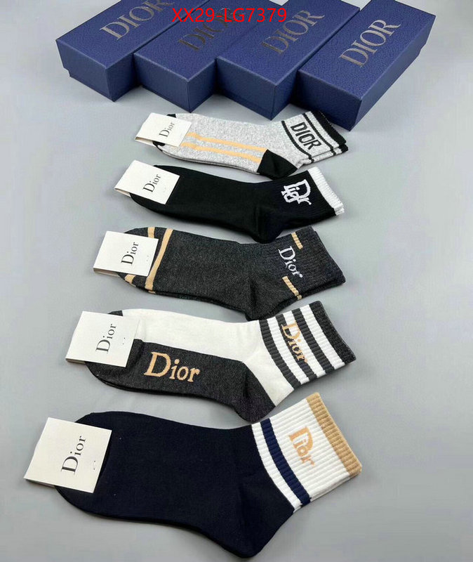 Sock-Dior wholesale sale ID: LG7379 $: 29USD