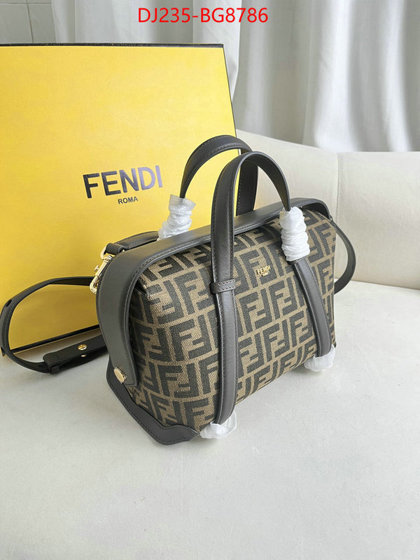 Fendi Bags(TOP)-Boston- quality replica ID: BG8786 $: 235USD,