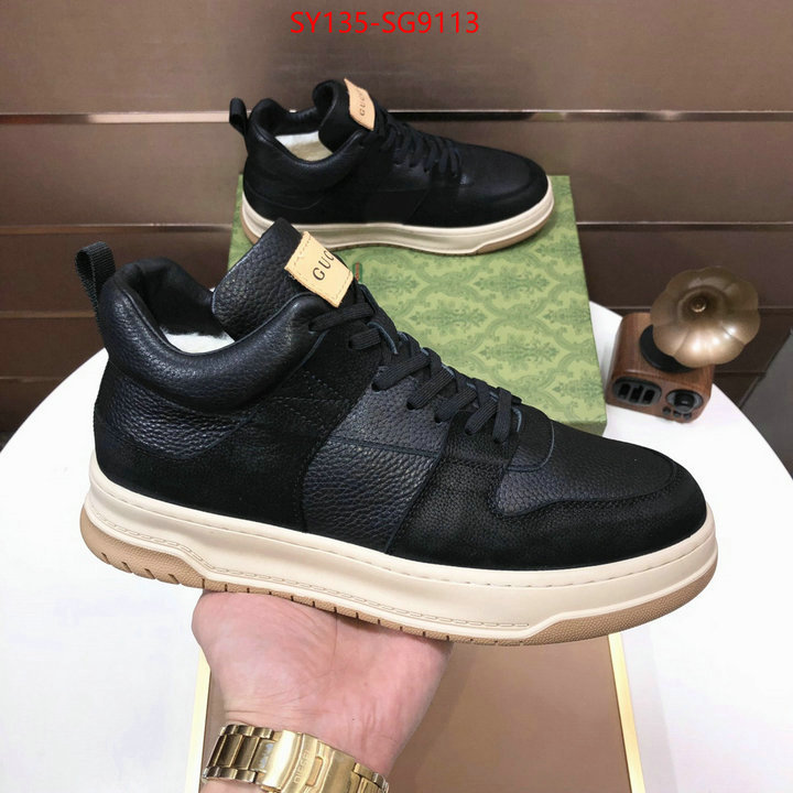 Men Shoes-Gucci designer wholesale replica ID: SG9113 $: 135USD