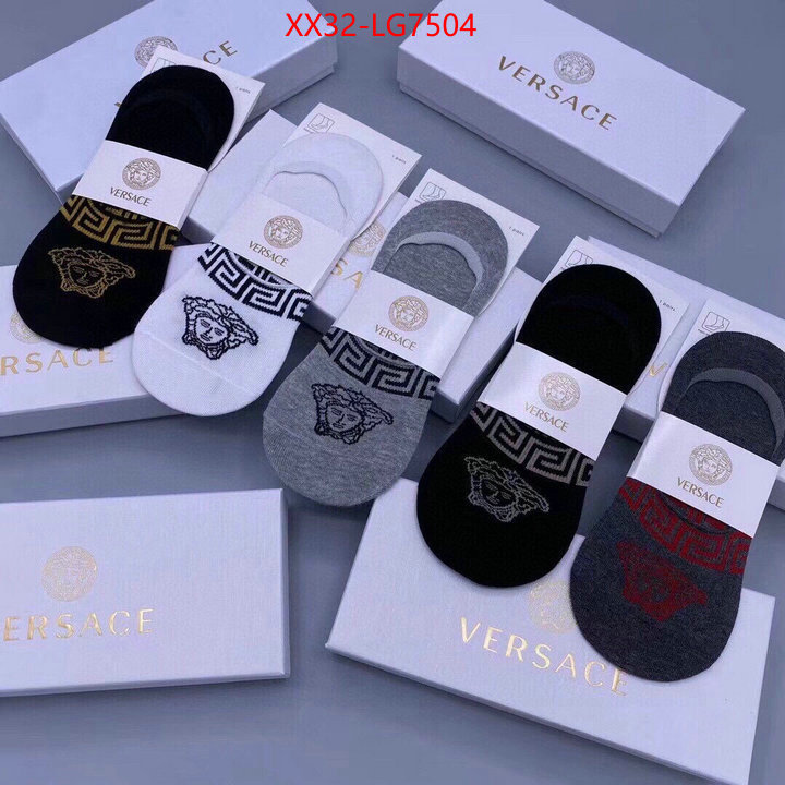 Sock-Versace fake high quality ID: LG7504 $: 32USD