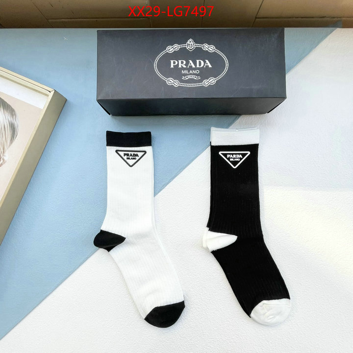 Sock-Prada the best affordable ID: LG7497 $: 29USD