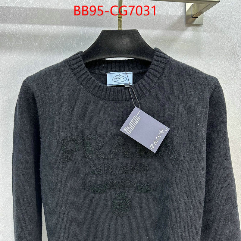 Clothing-Prada what best replica sellers ID: CG7031 $: 95USD