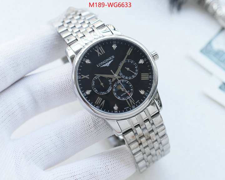 Watch(TOP)-Longines the best quality replica ID: WG6633 $: 189USD