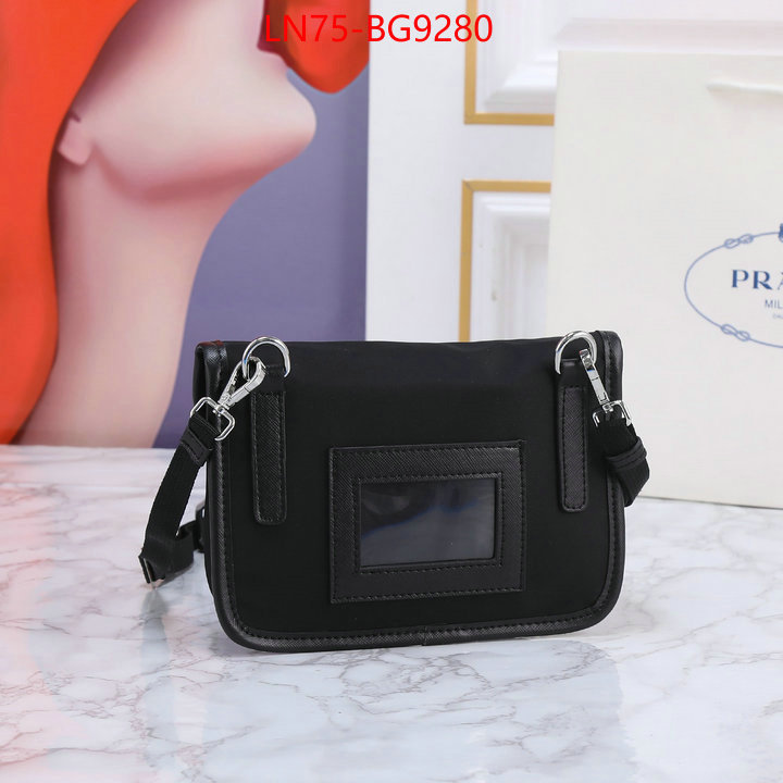 Prada Bags (4A)-Diagonal- at cheap price ID: BG9280 $: 75USD,