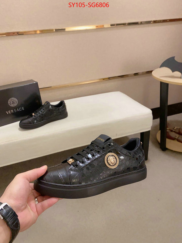 Men Shoes-Versace buy luxury 2023 ID: SG6806 $: 105USD