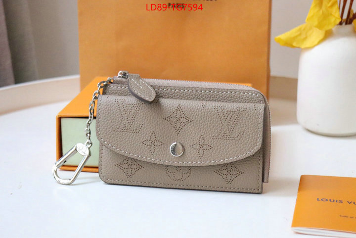 LV Bags(TOP)-Wallet unsurpassed quality ID: TG7594 $: 89USD,