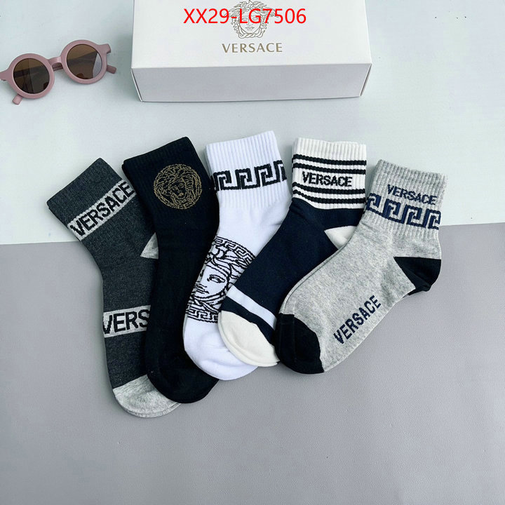 Sock-Versace luxury cheap replica ID: LG7506 $: 29USD