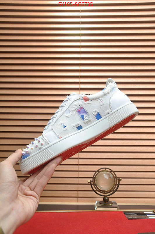 Men Shoes-Christian Louboutin 1:1 replica ID: SG6735 $: 105USD