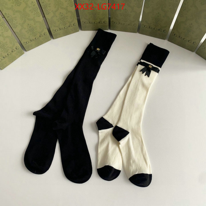 Sock-Gucci replica 1:1 ID: LG7417 $: 32USD