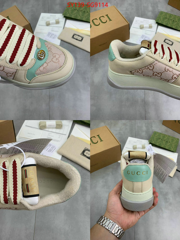 Men Shoes-Gucci replica wholesale ID: SG9114 $: 139USD