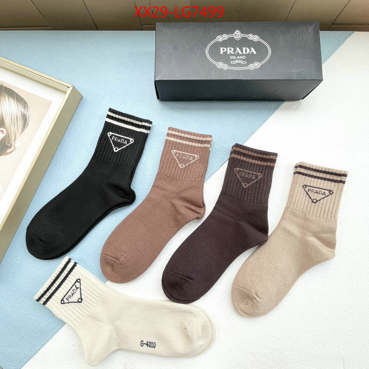 Sock-Prada buy replica ID: LG7499 $: 29USD