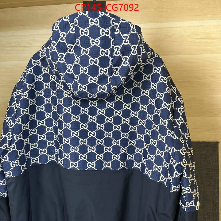 Clothing-Gucci how to start selling replica ID: CG7092 $: 145USD