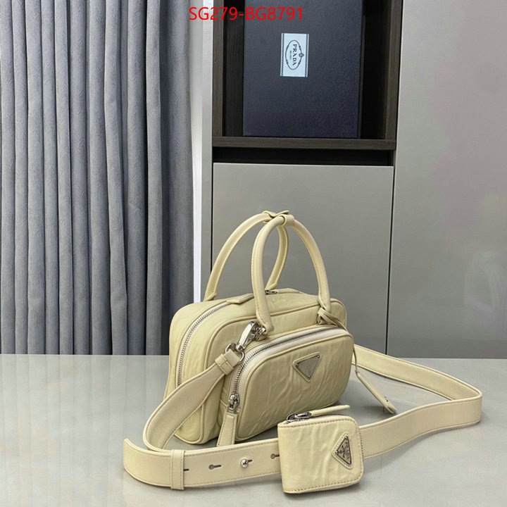 Prada Bags (TOP)-Diagonal- 2023 perfect replica designer ID: BG8791 $: 279USD,