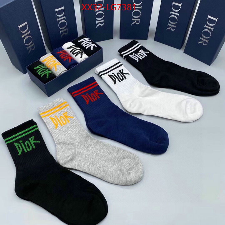 Sock-Dior customize the best replica ID: LG7381 $: 32USD