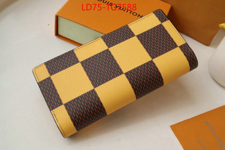 LV Bags(TOP)-Wallet buy the best replica ID: TG7588 $: 75USD,