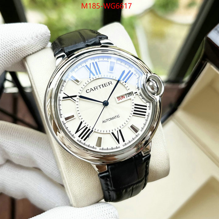 Watch(TOP)-Cartier is it ok to buy replica ID: WG6617 $: 185USD