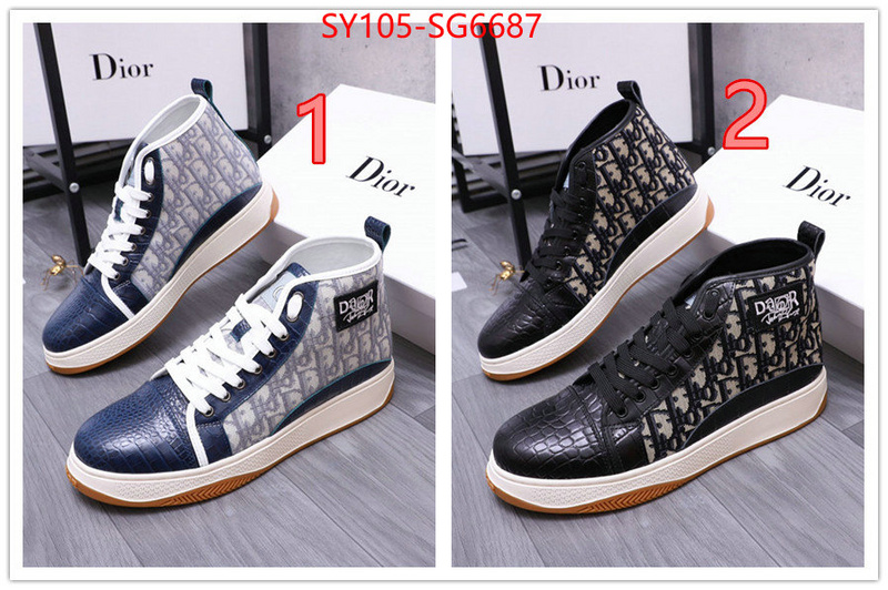 Men shoes-Dior aaaaa customize ID: SG6687 $: 105USD