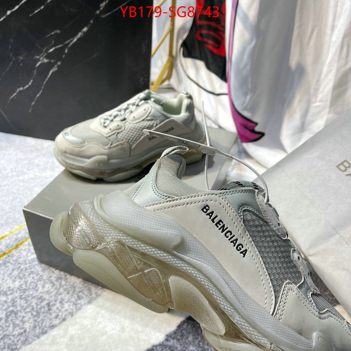 Men Shoes-Balenciaga best quality designer ID: SG8743 $: 179USD