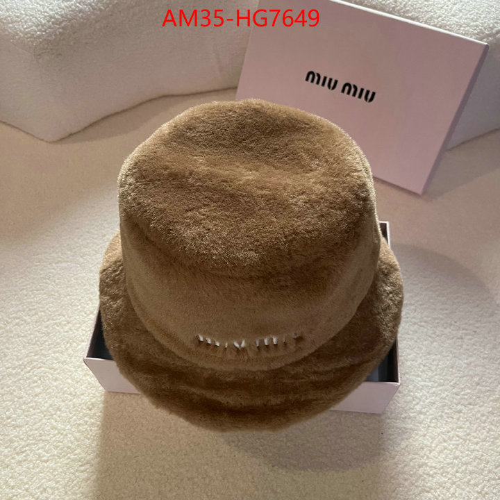 Cap(Hat)-Miu Miu best website for replica ID: HG7649 $: 35USD