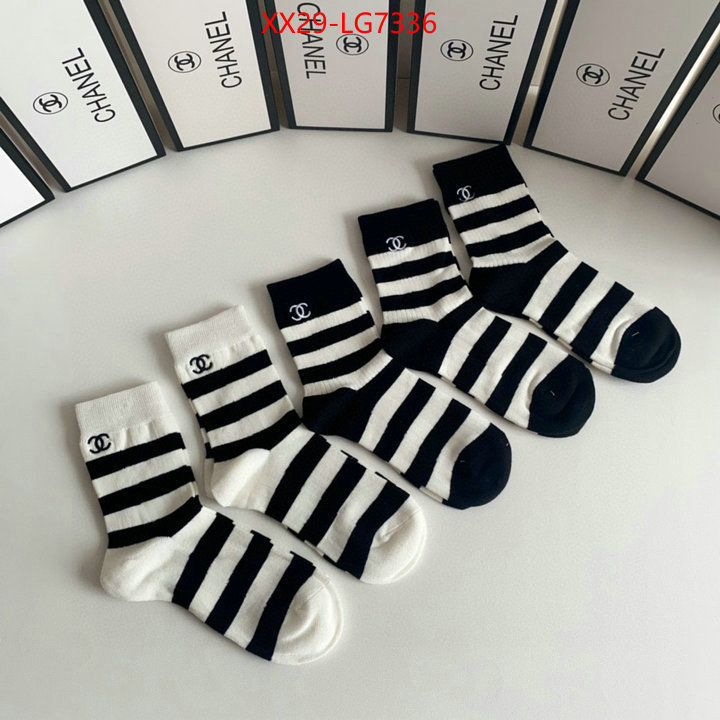 Sock-Chanel how quality ID: LG7336 $: 29USD