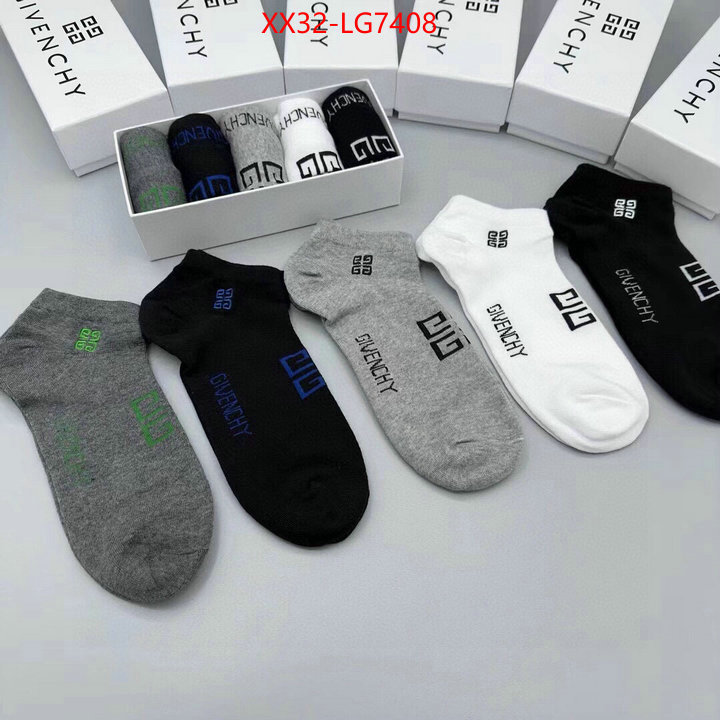 Sock-Givenchy what is top quality replica ID: LG7408 $: 32USD