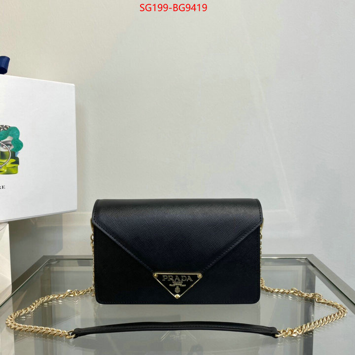 Prada Bags (TOP)-Diagonal- aaaaa ID: BG9419 $: 199USD,