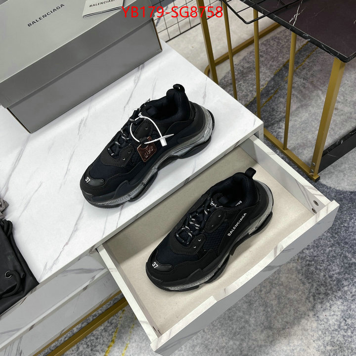 Men Shoes-Balenciaga where quality designer replica ID: SG8758 $: 179USD