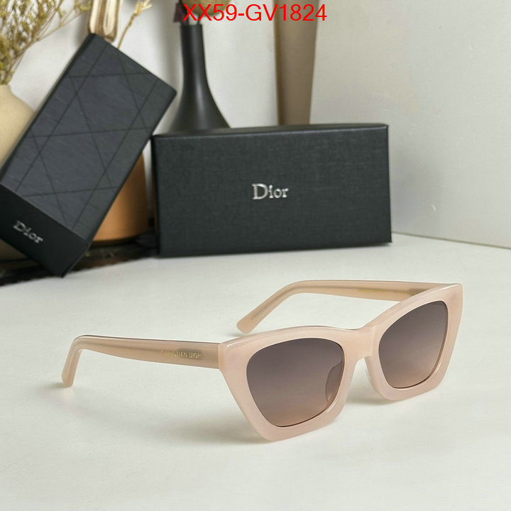 Glasses-Dior 7 star ID: GV1824 $: 59USD