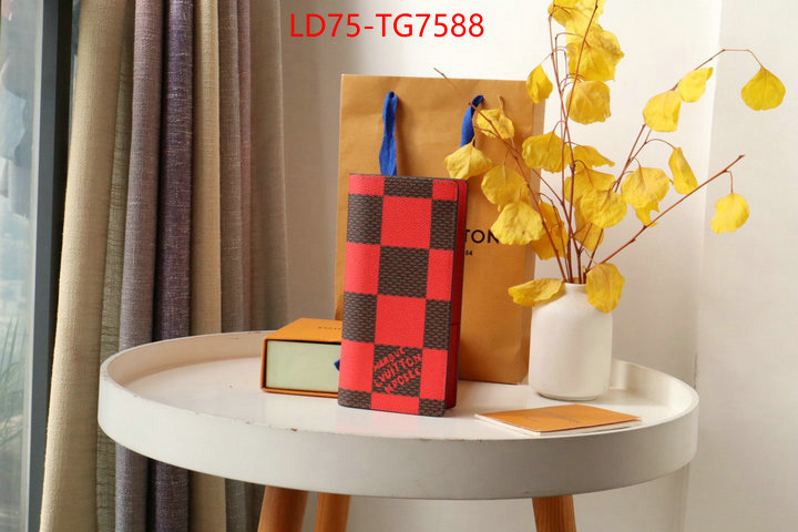 LV Bags(TOP)-Wallet buy the best replica ID: TG7588 $: 75USD,