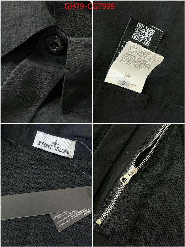 Clothing-Stone Island knockoff highest quality ID: CG7999 $: 79USD