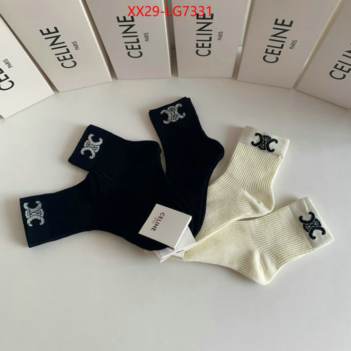 Sock-CELINE buy replica ID: LG7331 $: 29USD