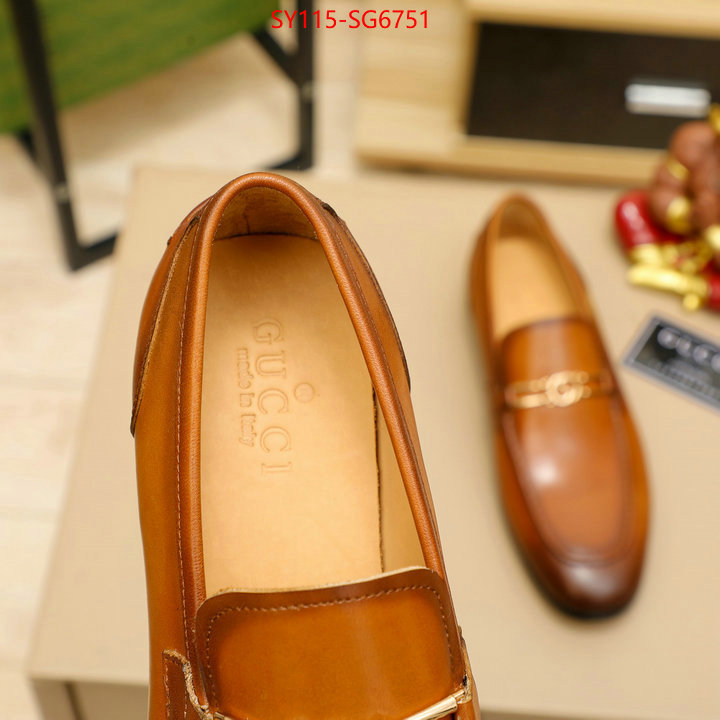 Men Shoes-Gucci what best replica sellers ID: SG6751 $: 115USD