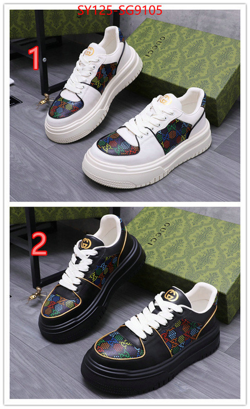 Men Shoes-Gucci fake aaaaa ID: SG9105 $: 125USD