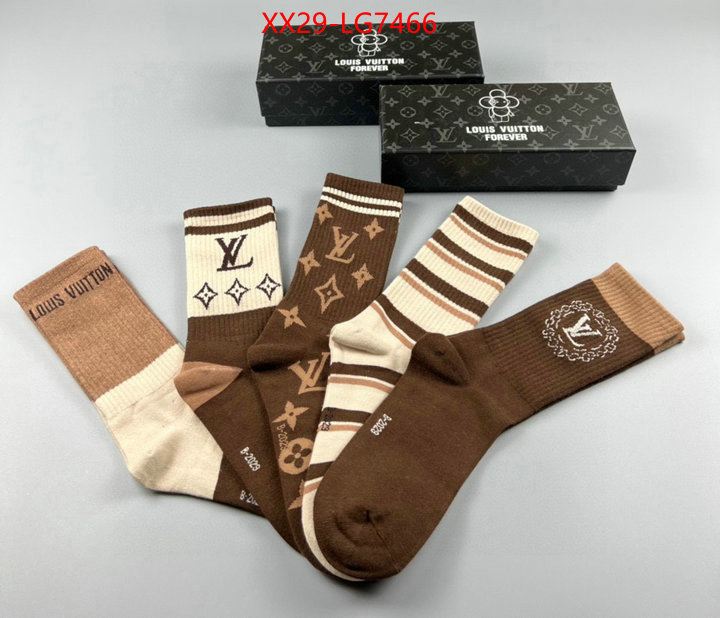 Sock-LV what is top quality replica ID: LG7466 $: 29USD