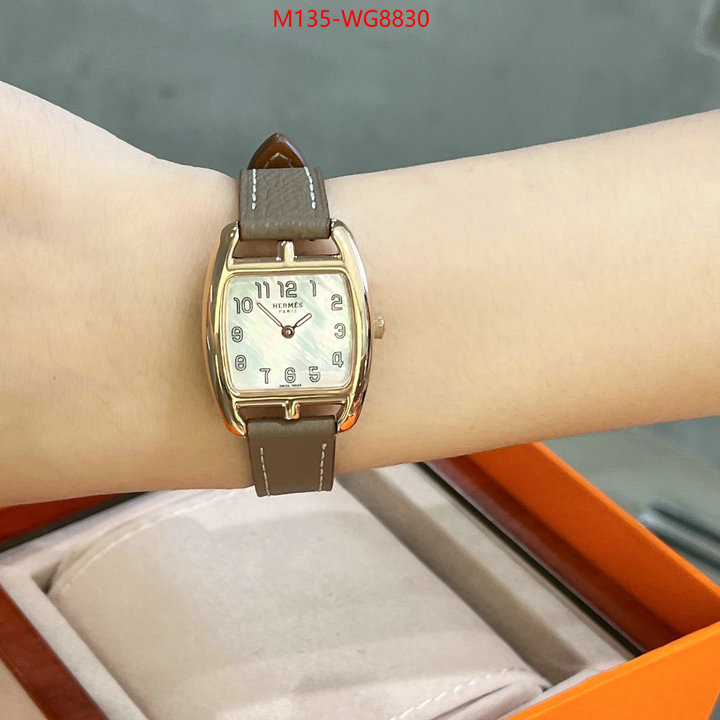 Watch(4A)-Hermes where could you find a great quality designer ID: WG8830 $: 135USD