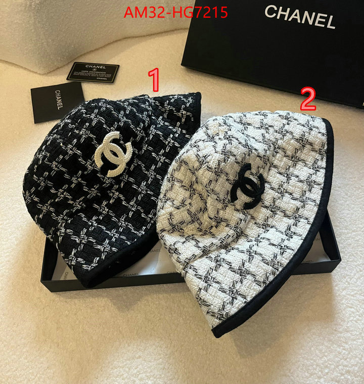 Cap (Hat)-Chanel what's the best place to buy replica ID: HG7215 $: 32USD