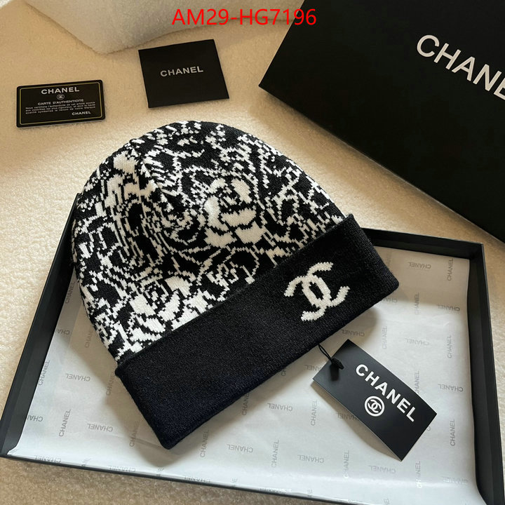 Cap (Hat)-Chanel brand designer replica ID: HG7196 $: 29USD