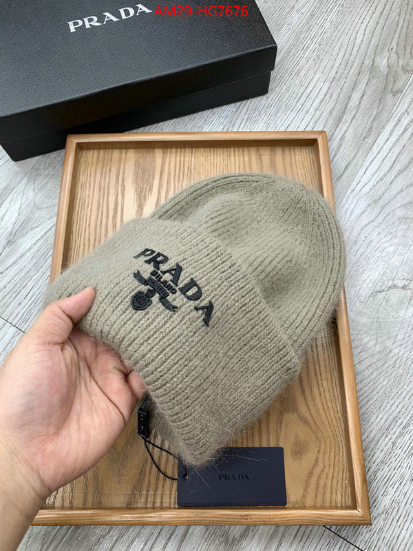 Cap (Hat)-Prada where to buy the best replica ID: HG7676 $: 29USD