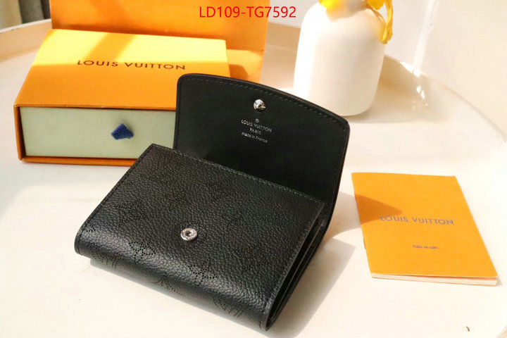 LV Bags(TOP)-Wallet fake cheap best online ID: TG7592 $: 109USD,