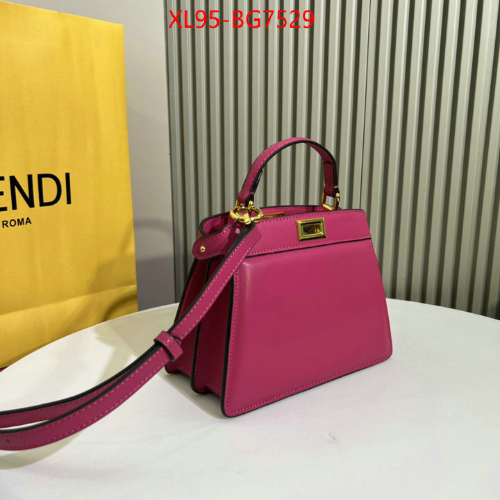 Fendi Bags(4A)-Peekaboo brand designer replica ID: BG7529 $: 95USD,
