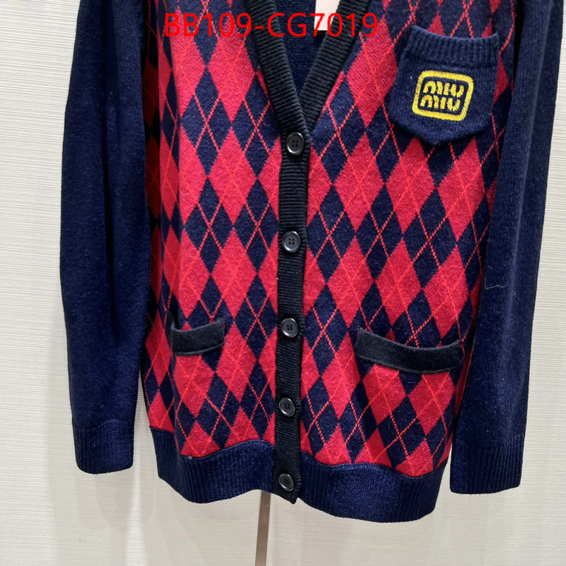 Clothing-MIU MIU is it illegal to buy dupe ID: CG7019 $: 109USD