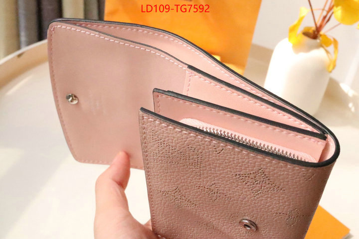 LV Bags(TOP)-Wallet fake cheap best online ID: TG7592 $: 109USD,