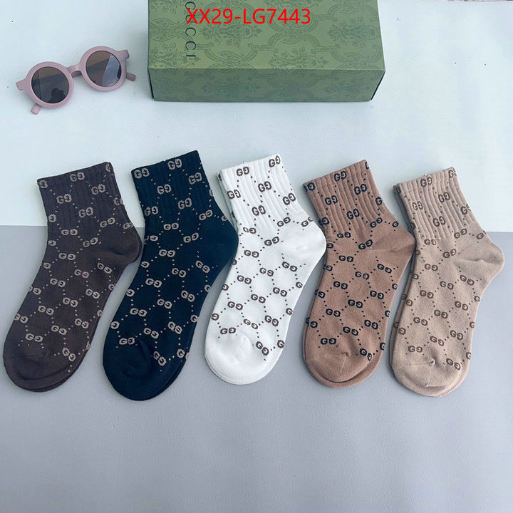 Sock-Gucci wholesale ID: LG7443 $: 29USD