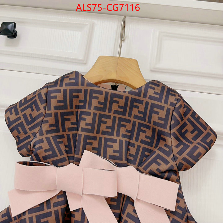 Kids clothing-Fendi best knockoff ID: CG7116 $: 75USD