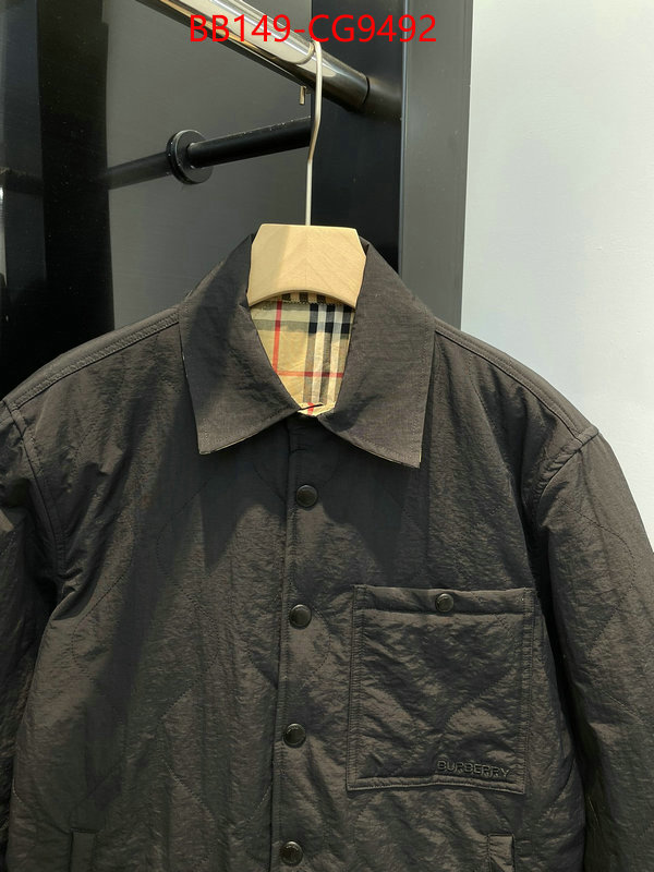 Clothing-Burberry designer fashion replica ID: CG9492 $: 149USD