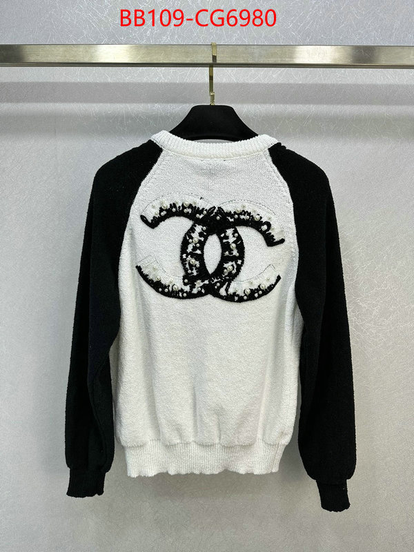 Clothing-Chanel buy 2023 replica ID: CG6980 $: 109USD